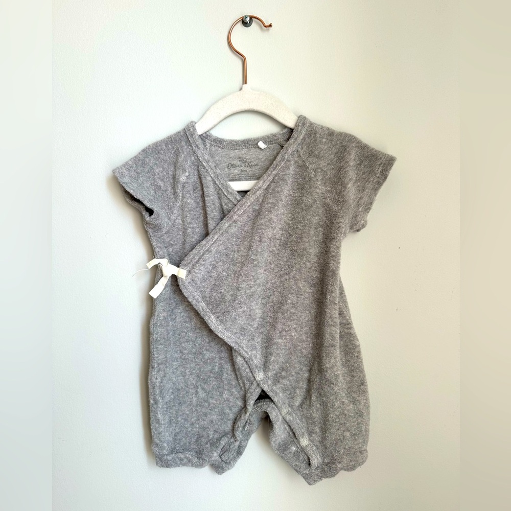 Oliver and Rain Organic Terry Kimono